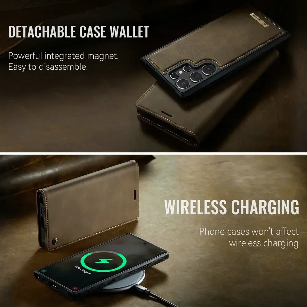 2-in-1 Magnetic Leather Book Case — source product photo
