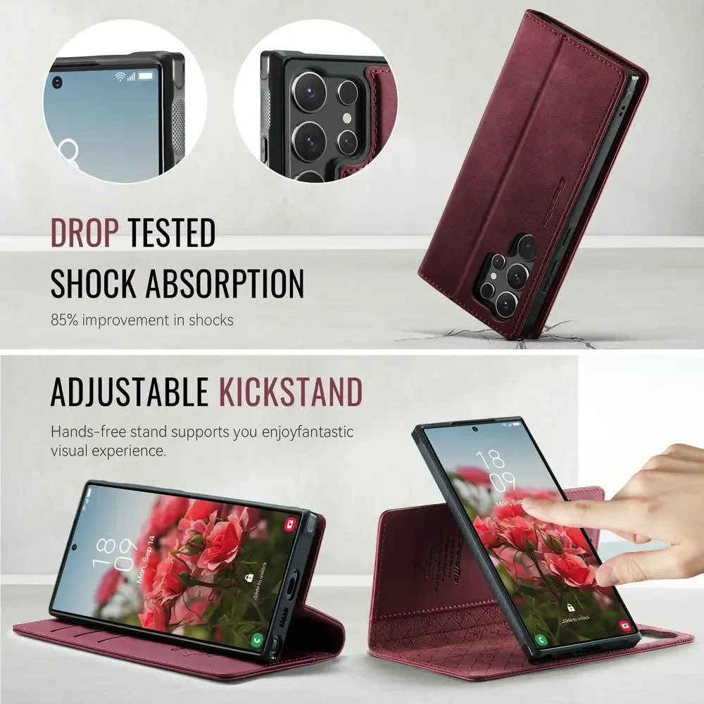 2-in-1 Magnetic Leather Book Case — source product photo