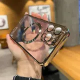 Gold Trim Clear Magnetic Case, photo 2