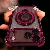 Laser Glitter Magnetic Stand Case, photo 1
