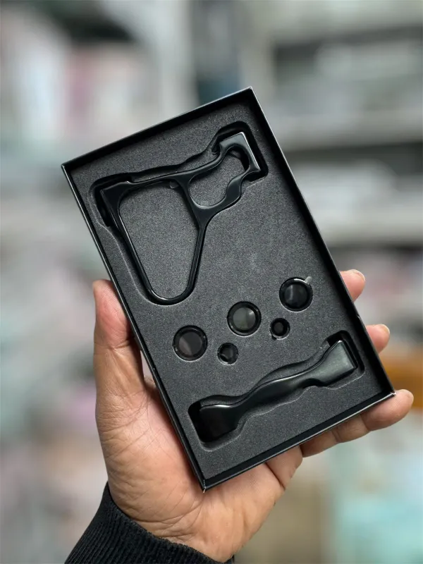 luxurious aluminum bump with camera protector for 12 to 18 pro max — product photo