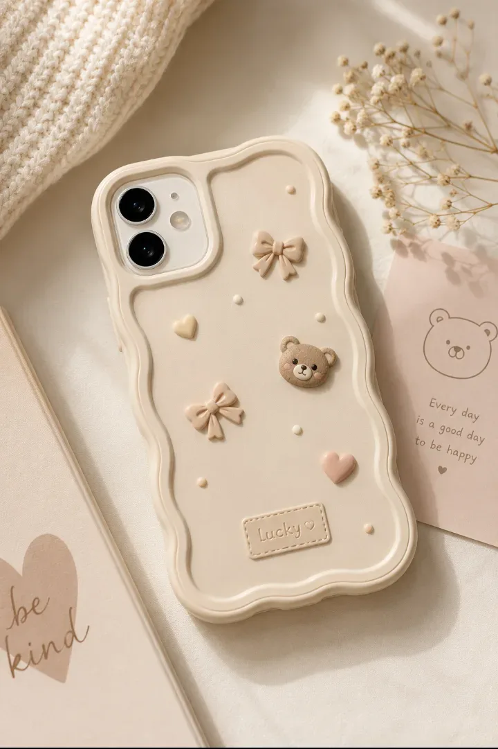 Lucky Bear Wavy Case