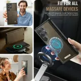 2-in-1 Magnetic Leather Book Case, photo 4