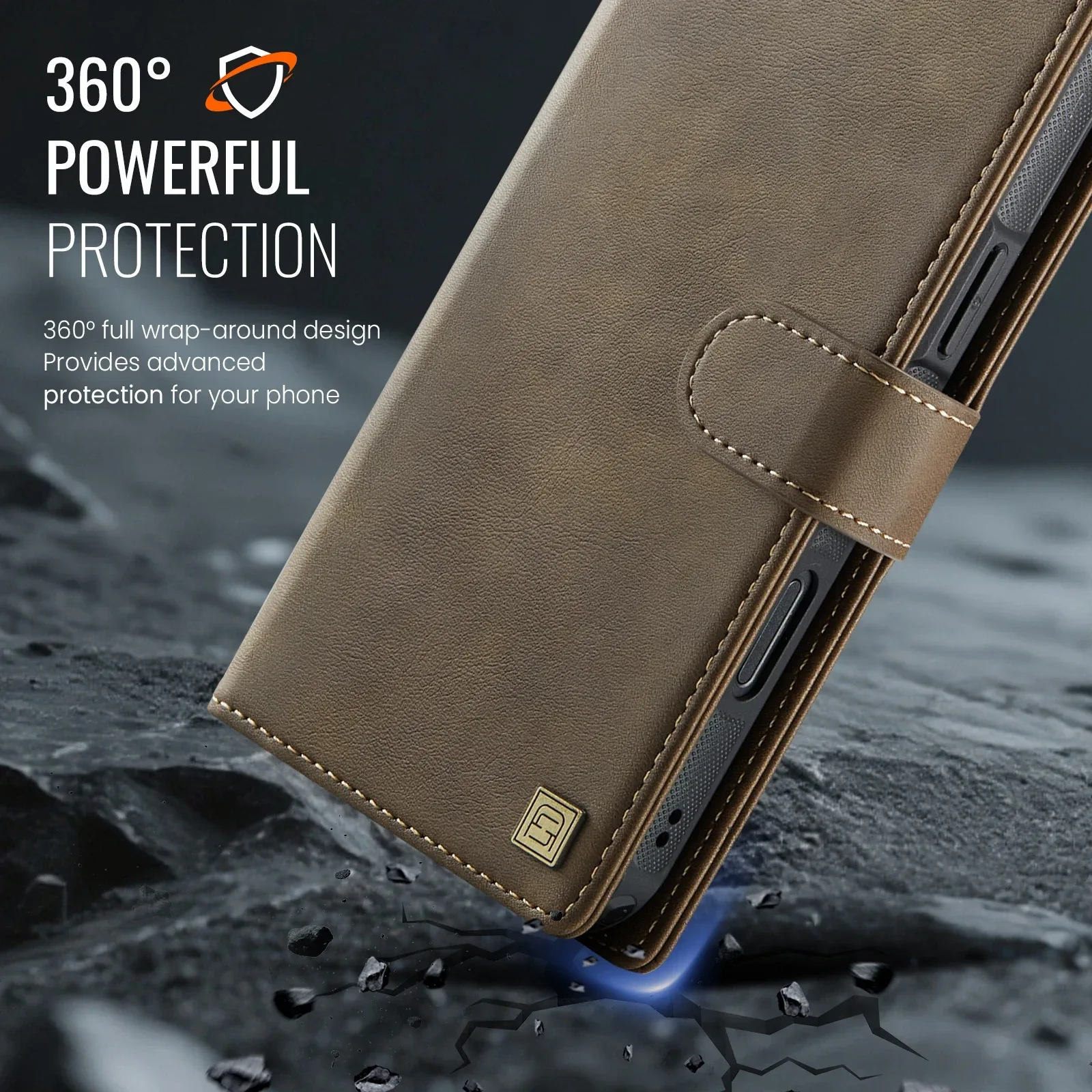 Detachable Magnetic Wallet Case — source product photo