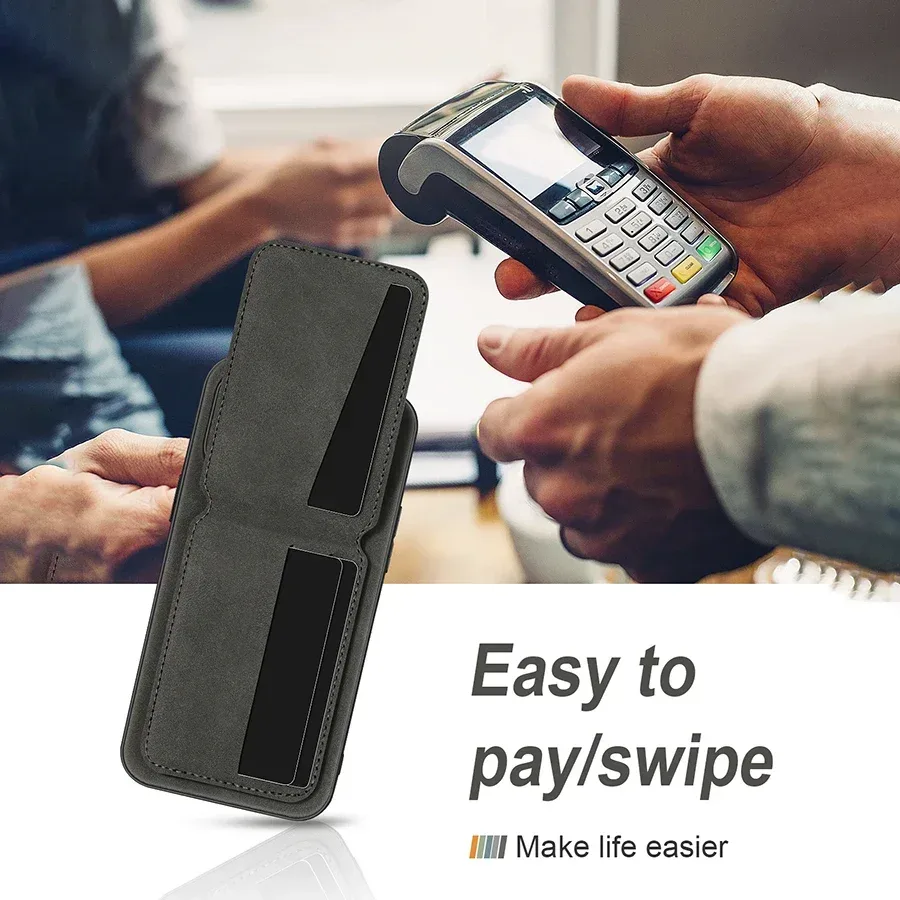 Leather-Look Card Sleeve Case — source product photo