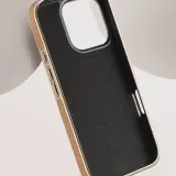 Plated Frame Magnetic Leather-Look Case, photo 5