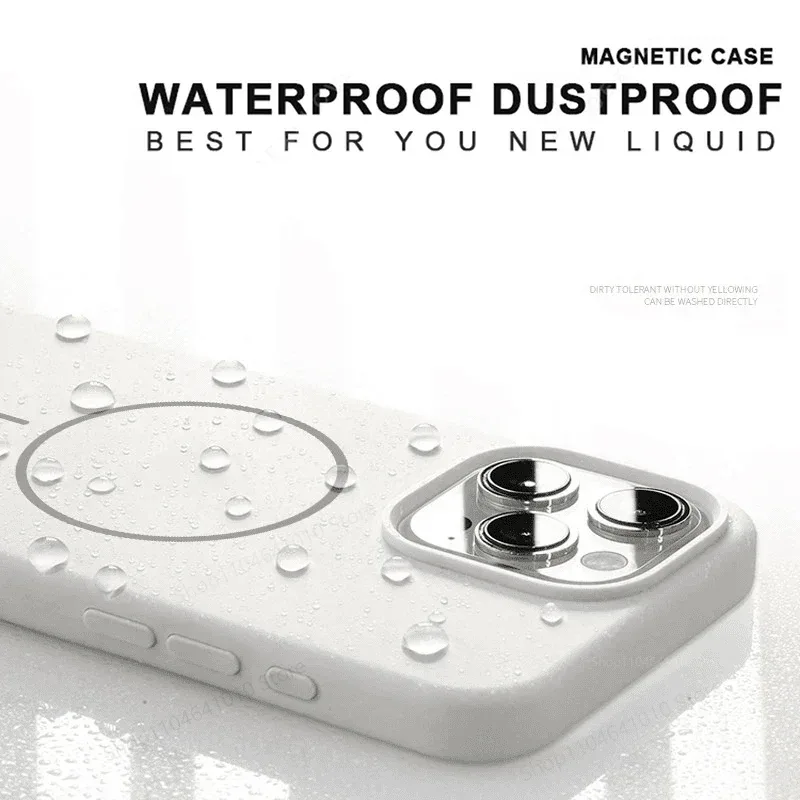 Liquid Silicone Magnetic Case — source product photo