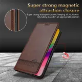 Magnetic Flip Leather Wallet Case, photo 3