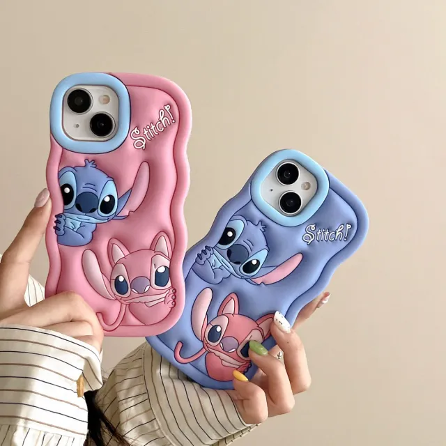 Cute Cartoon Stitch Soft Silicone Mobile Phone Cover — product photo