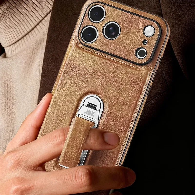 Leather-Look Rotating Kickstand Case — source product photo