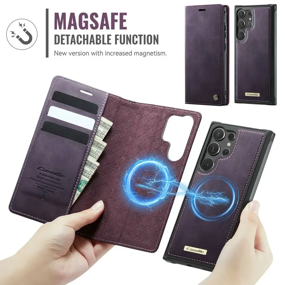 2-in-1 Magnetic Leather Book Case — source product photo