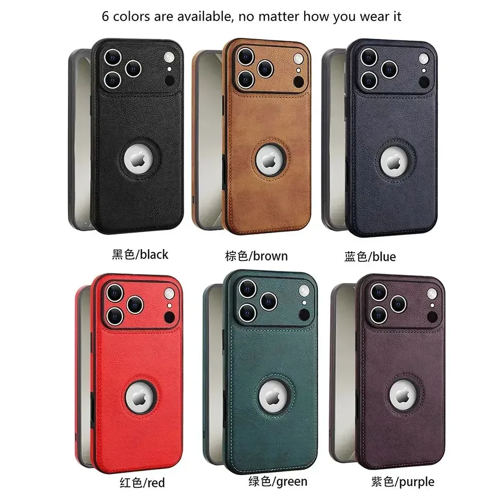 Classic Leather-Look Logo Window Case — source product photo
