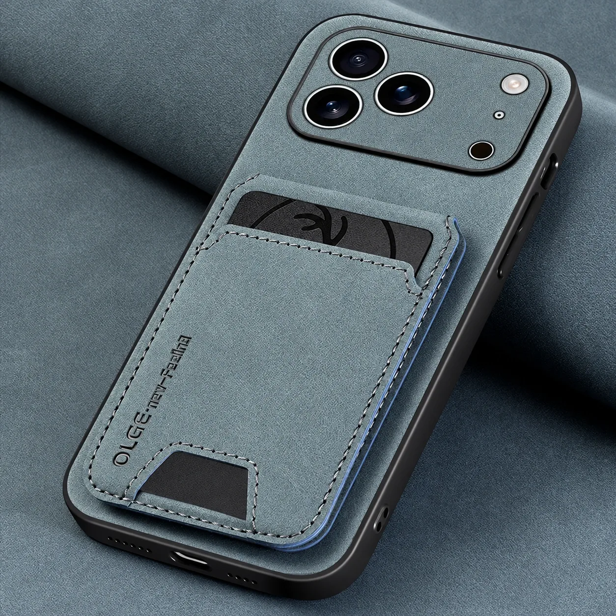 Leather-Look Card Sleeve Case