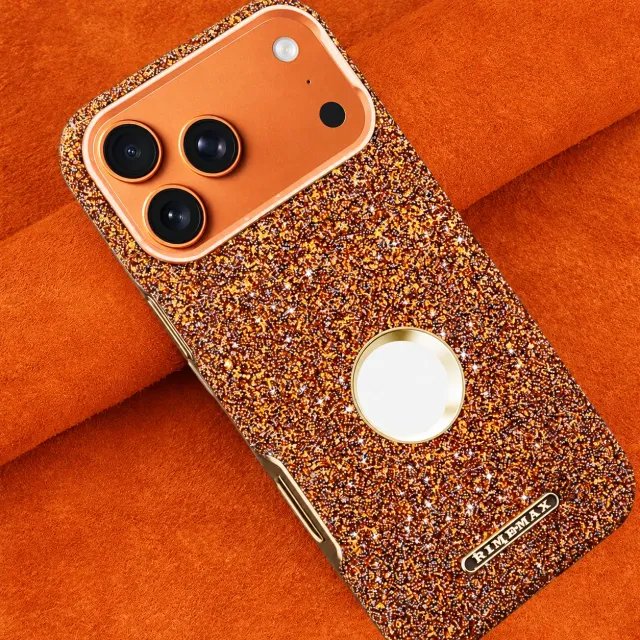 Fashion Sparkling Diamonds Magnetic Girl Phone Case — AI-enhanced product photo