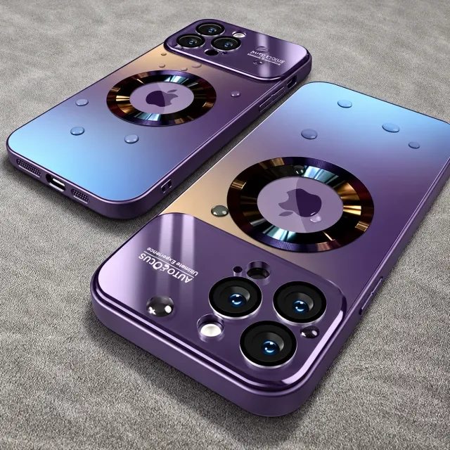 Matte Gradient Magnetic Ring Case