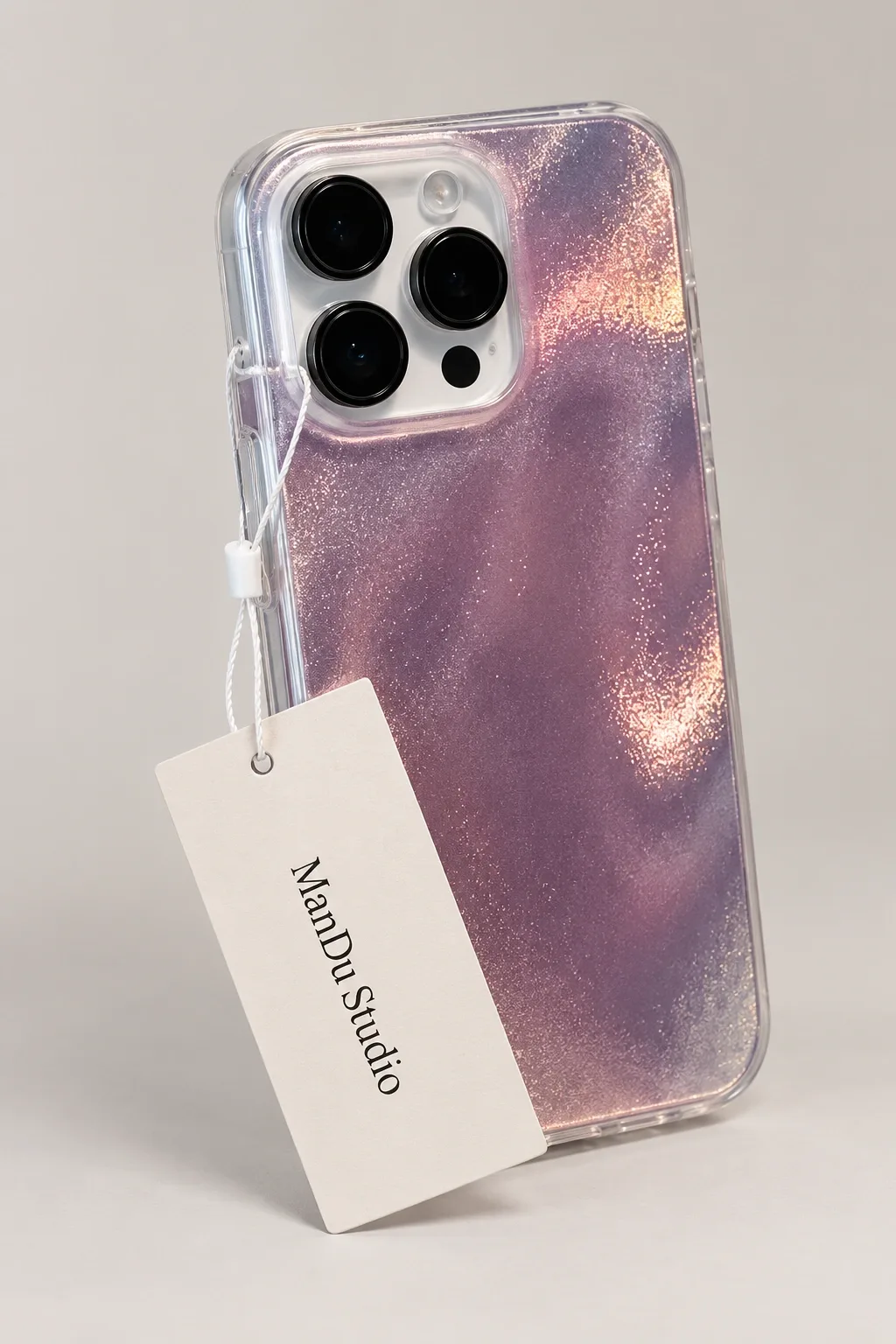 Violet Mirror Finish Case close-up