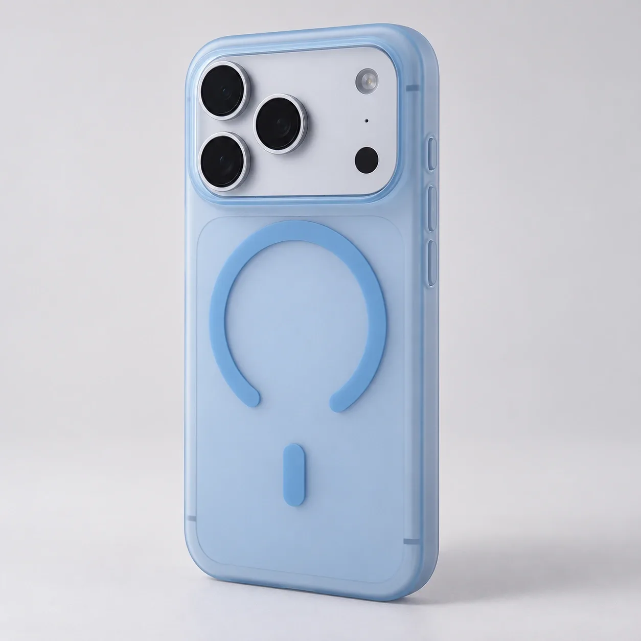 AI-generated alternate angle of Frosted Slim Magnetic Case