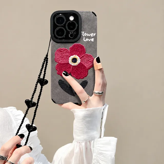 Oil Painting Flower Chain — AI-enhanced product photo
